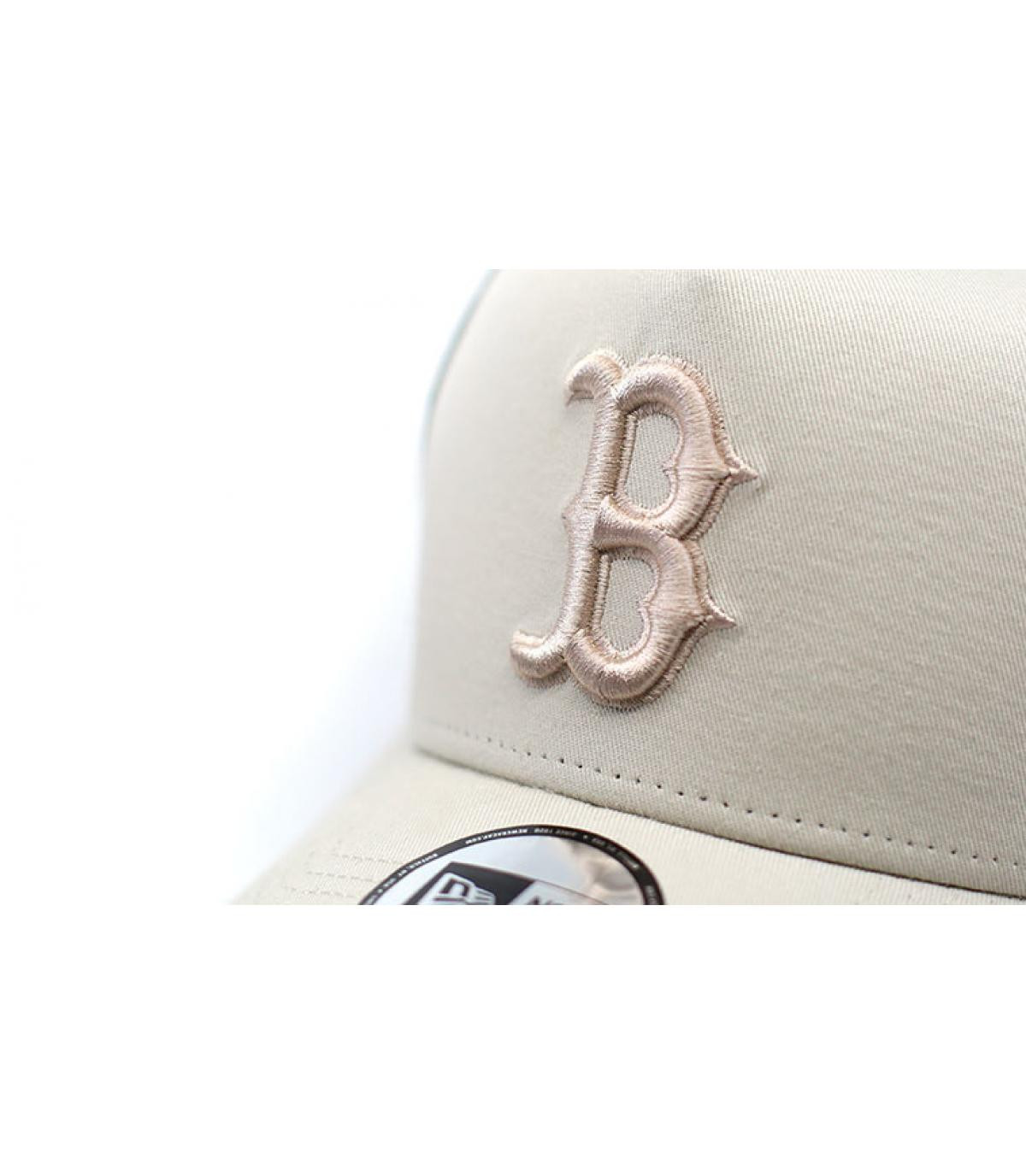 trucker B beige noir